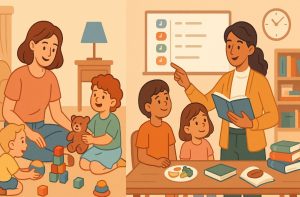 What is the Difference Between a Nanny and a Babysitter